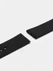 Черный силиконовый ремешок 20мм для Samsung Galaxy Watch 4 5/Gear S2/Galaxy Watch 3 41mm (20мм)