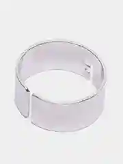 Серый металлик кольца с бабочками, парные, 2 штуки