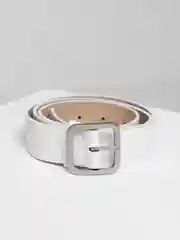 Белый ремень женский