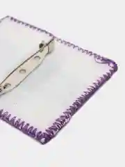 Аметистовый значки со зверями