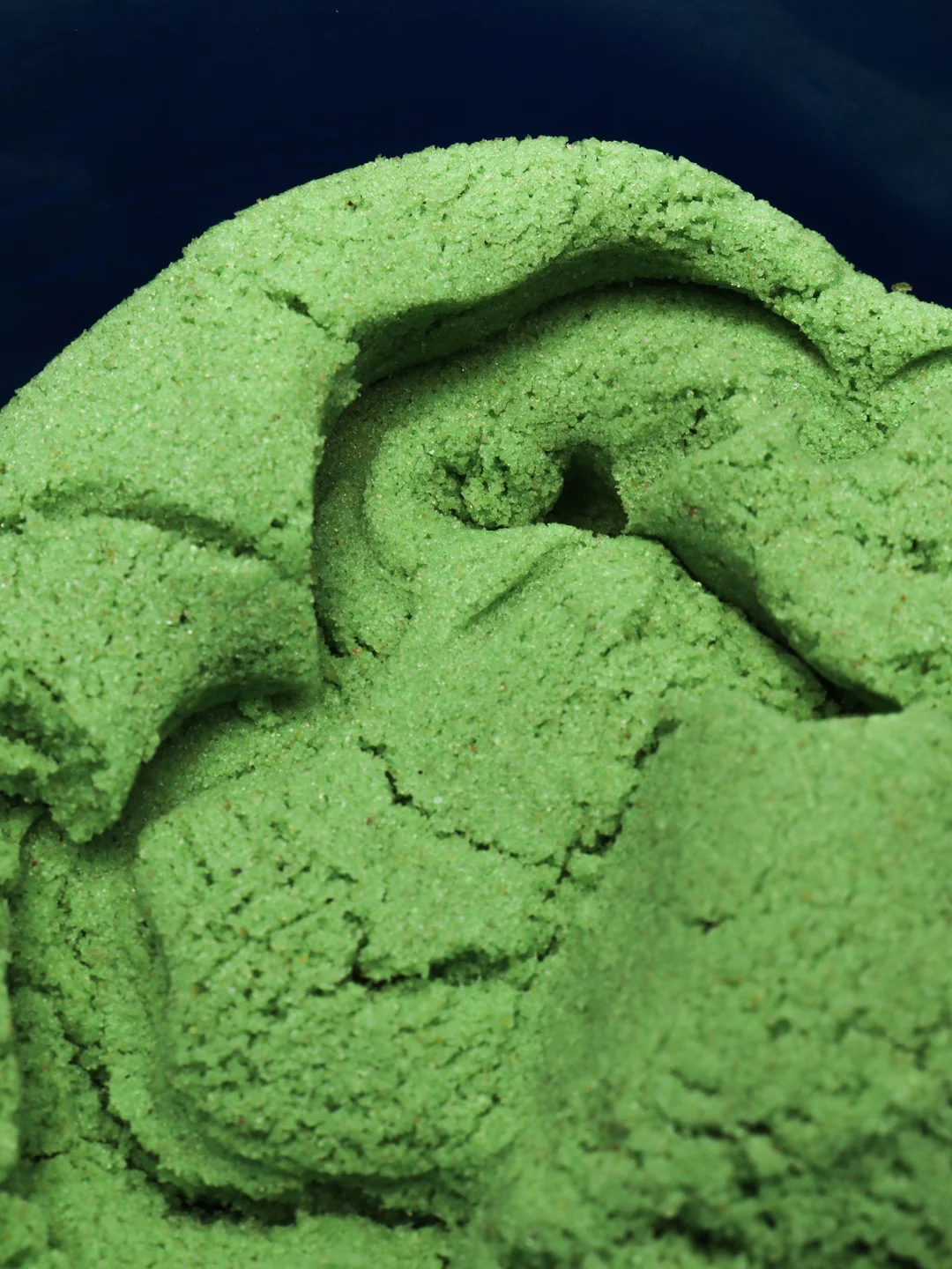 Космический песок для лепки, зелёный, 0,5 кг