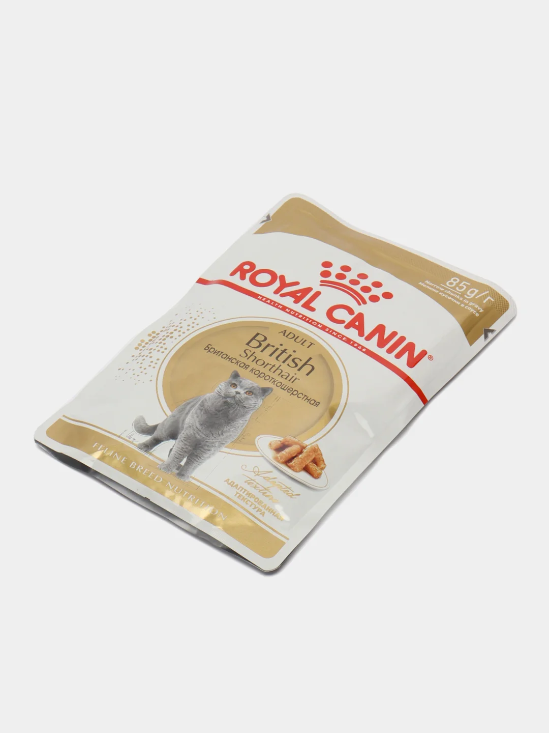 Роял канин Royal Canin кусочки в соусе для Британской короткошерстной кошки 5шт по 85гр