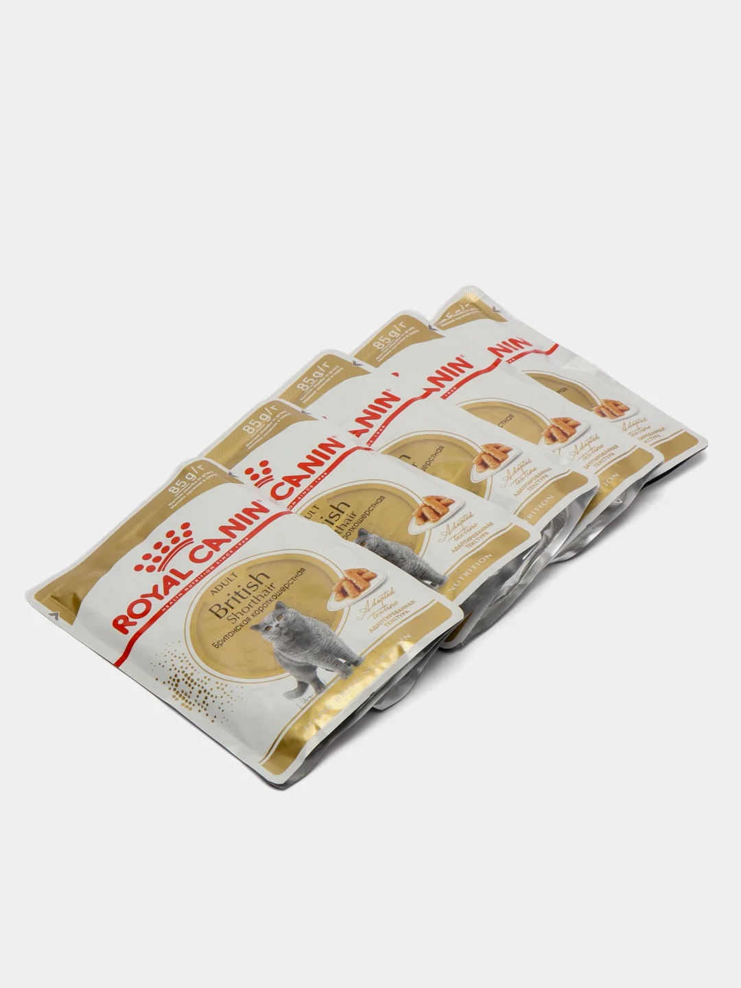 Роял канин Royal Canin кусочки в соусе для Британской короткошерстной кошки 5шт по 85гр