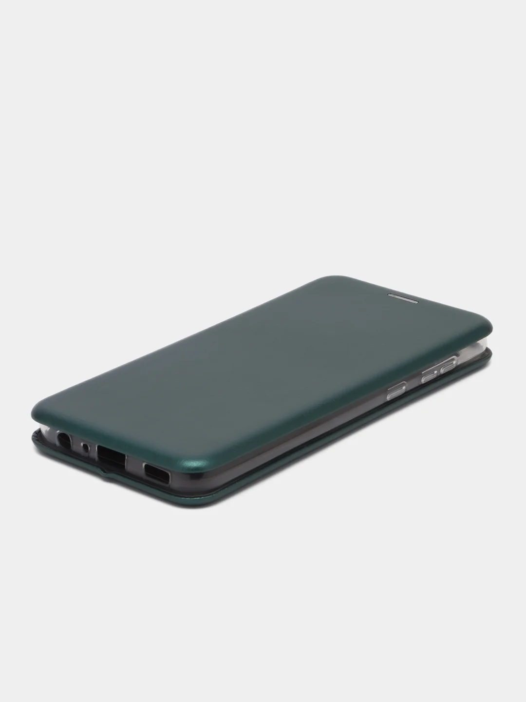 Зеленый чехол книжка на Samsung Galaxy A03 Core