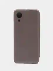 Серый чехол книжка на Samsung Galaxy A03 Core