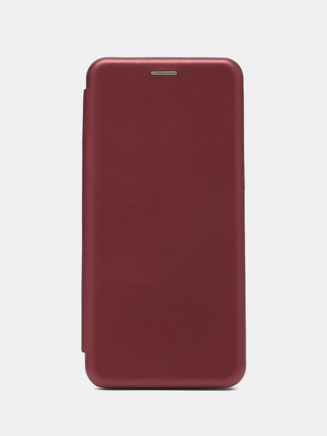 Бордовый чехол книжка на Samsung Galaxy A03 Core