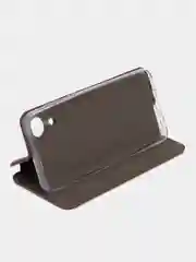 Бордовый чехол книжка на Samsung Galaxy A03 Core