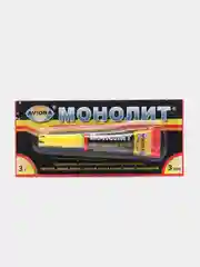 Секундный супер-клей "Монолит", универсальный, 3 г