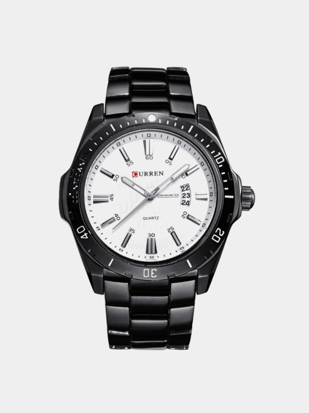 Белый часы наручные мужские Сurren 8110