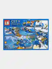 Синий конструктор City Police