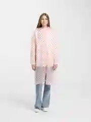 Красный плащ-дождевик, многоразовый, унисекс