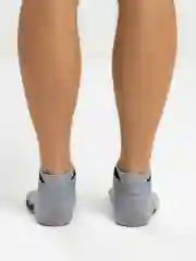 Серый носки мужские низкие, спортивные, 2 штуки