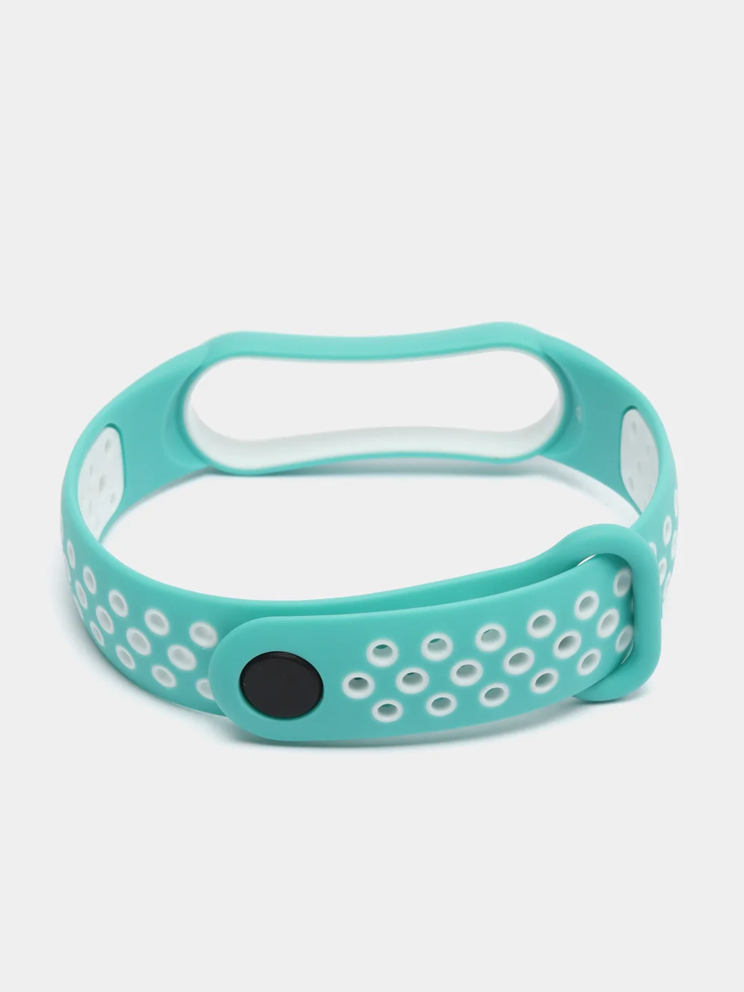 Мятный спортивный ремешок для Xiaomi Mi Band 5 6 браслет силиконовый ксяоми ми банд фитнес часы