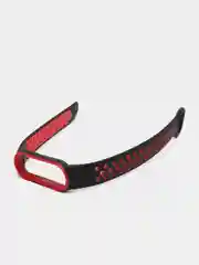 Красный спортивный ремешок для Xiaomi Mi Band 5 6 браслет силиконовый ксяоми ми банд фитнес часы