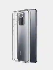 Прозрачный чехол для Xiaomi Redmi Note 10 Pro, прозрачный, c защитой камеры