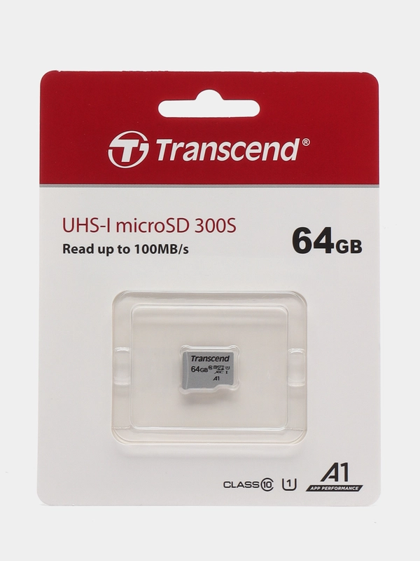 Карта памяти Transcend 300S microSD, Class 10 (U1)