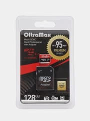 Карта памяти OltraMax MicroSDXC Class 10 UHS-1 Premium (U3)