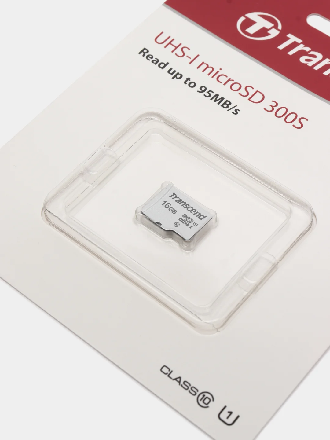 Карта памяти microSD Transcend 300S, Class 10, 20 Mb/s, 4Gb / 8Gb