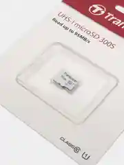Карта памяти microSD Transcend 300S, Class 10, 20 Mb/s, 4Gb / 8Gb