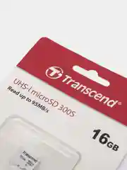 Карта памяти microSD Transcend 300S, Class 10, 20 Mb/s, 4Gb / 8Gb
