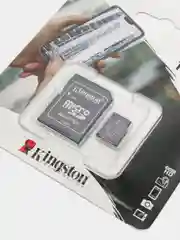 Карта памяти Kingston Canvas Select Plus Class10, microSD + SD для смартфона, регистратора