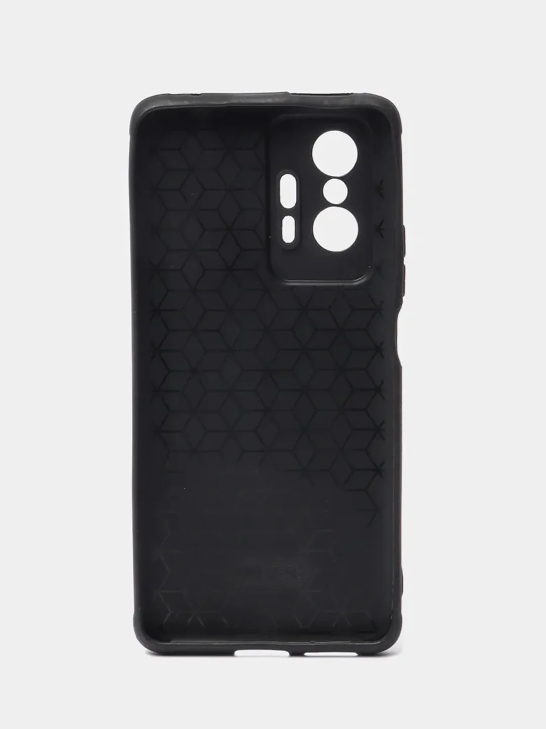 Сиреневый чехол Xiaomi 11T, Xiaomi 11T Pro (Сяоми 11Т, 11Т Про) силиконовый под кожу со стразами