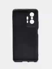 Сиреневый чехол Xiaomi 11T, Xiaomi 11T Pro (Сяоми 11Т, 11Т Про) силиконовый под кожу со стразами