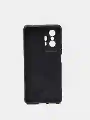 Лесной зеленый чехол Xiaomi 11T, Xiaomi 11T Pro (Сяоми 11Т, 11Т Про) силиконовый под кожу со стразами