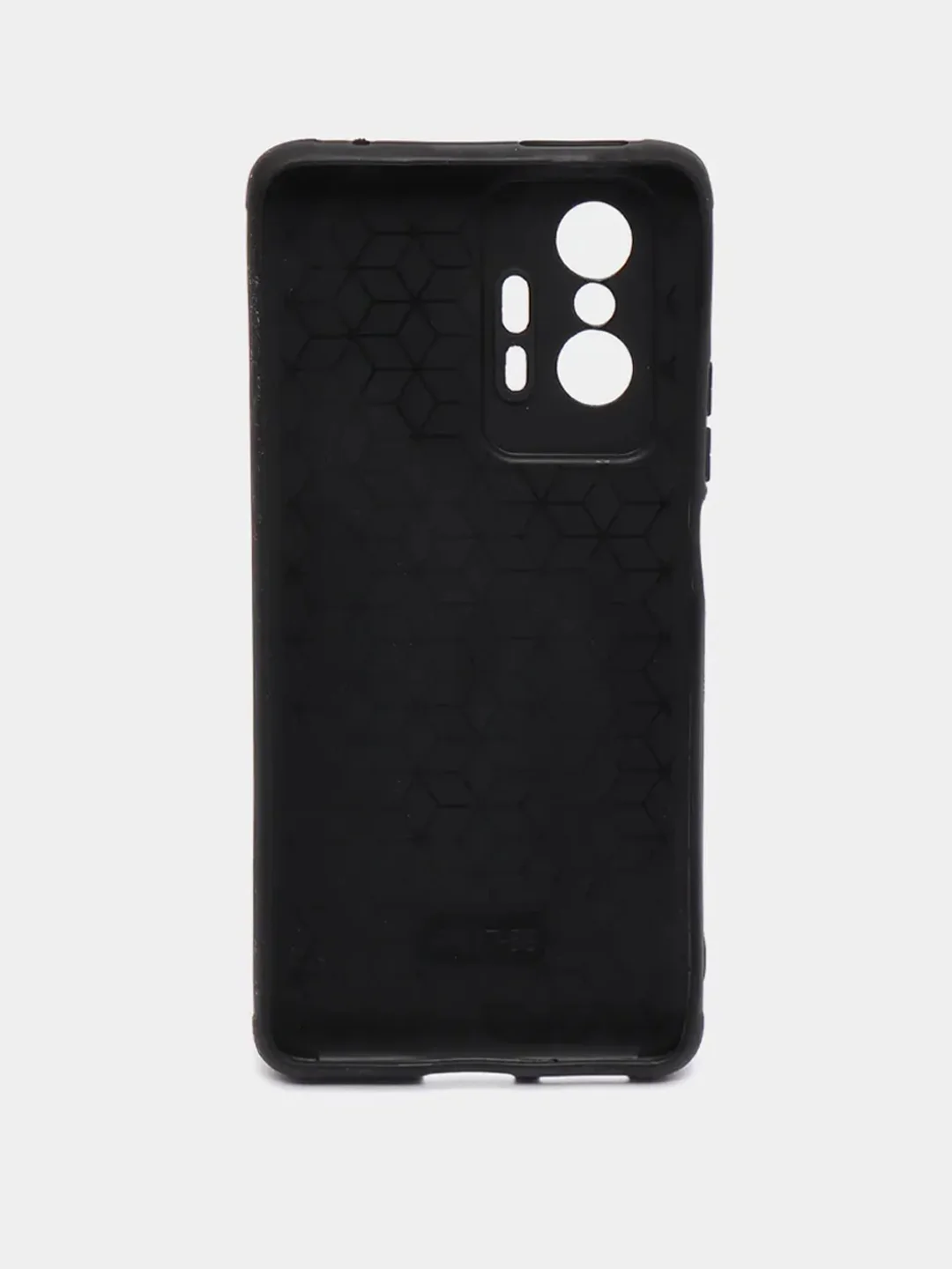Красный чехол Xiaomi 11T, Xiaomi 11T Pro (Сяоми 11Т, 11Т Про) силиконовый под кожу со стразами
