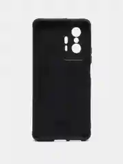 Небесно-голубой чехол Xiaomi 11T, Xiaomi 11T Pro (Сяоми 11Т, 11Т Про) силиконовый под кожу со стразами
