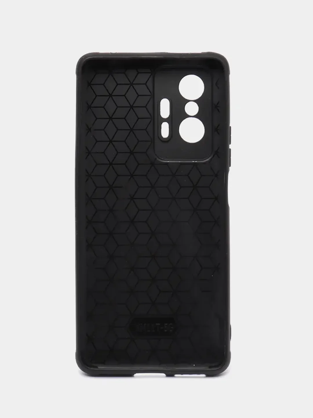 Черный чехол Xiaomi 11T, Xiaomi 11T Pro (Сяоми 11Т, 11Т Про) силиконовый под кожу со стразами