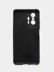 Черный чехол Xiaomi 11T, Xiaomi 11T Pro (Сяоми 11Т, 11Т Про) силиконовый под кожу со стразами