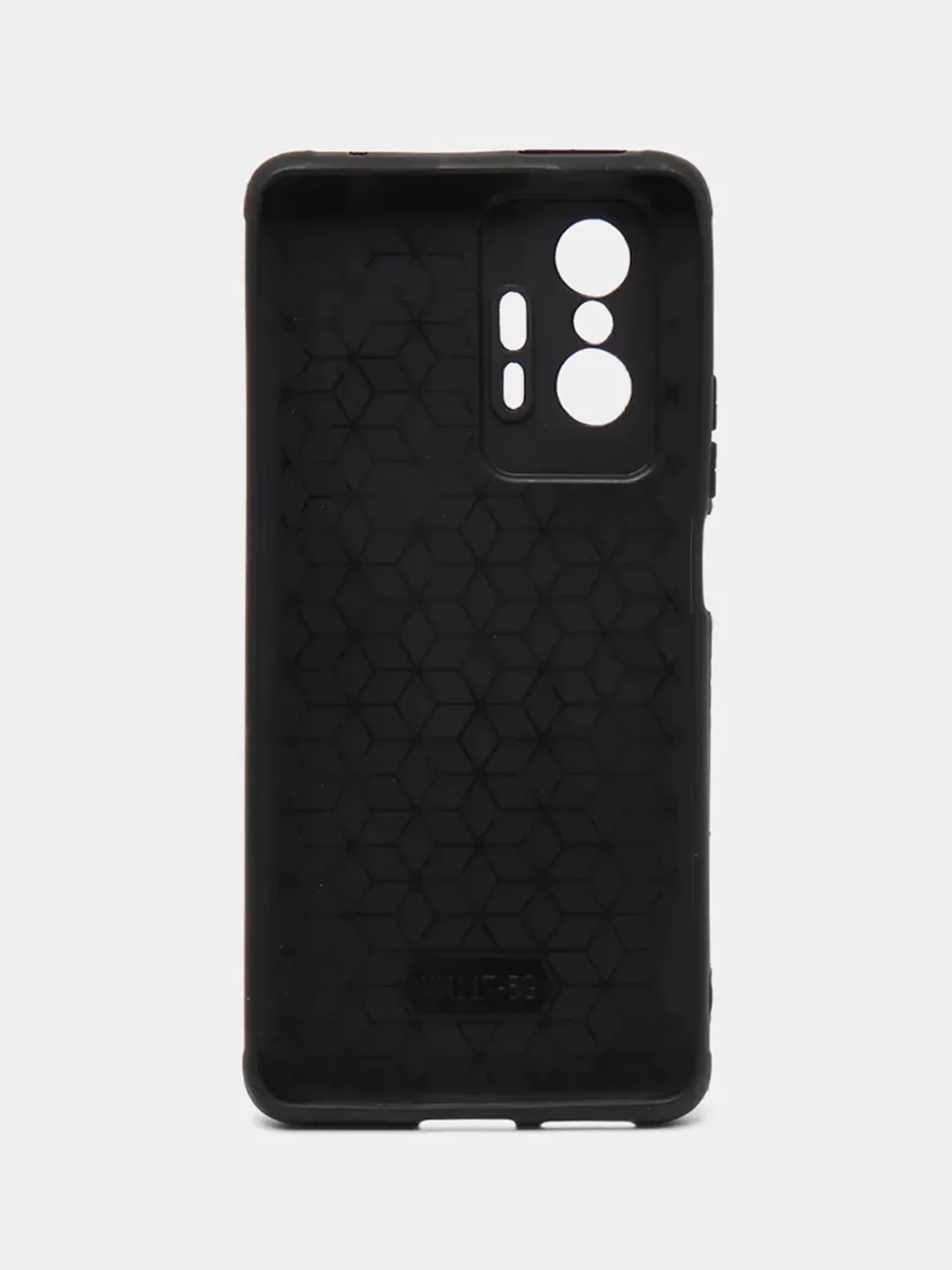 Лавандовый чехол Xiaomi 11T, Xiaomi 11T Pro (Сяоми 11Т, 11Т Про) силиконовый под кожу со стразами