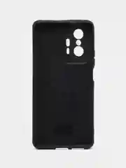 Лавандовый чехол Xiaomi 11T, Xiaomi 11T Pro (Сяоми 11Т, 11Т Про) силиконовый под кожу со стразами