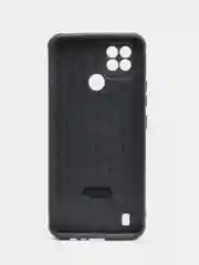 Зеленый чехол Realme C21 Реалми С21 силиконовый под кожу со стразами