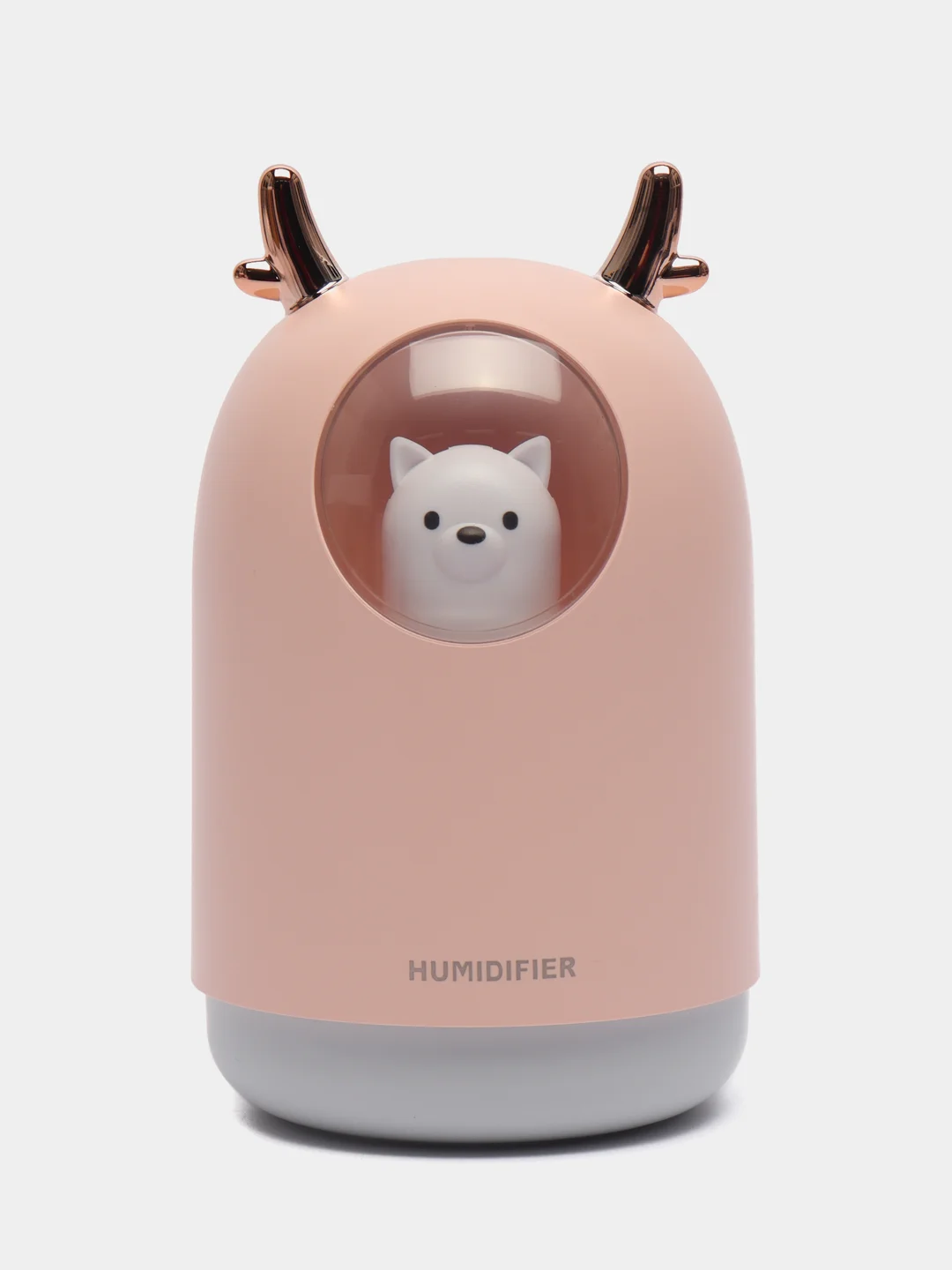 Розовый увлажнитель воздуха Humidifier аромодиффузор