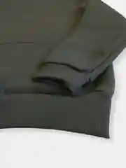 Зеленый костюм спортивный детский утепленный