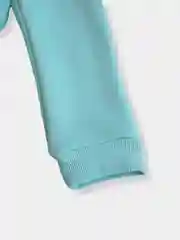 Бирюзовый костюм спортивный детский утепленный