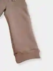 Бежевый костюм спортивный детский утепленный