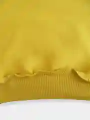 Желтый костюм спортивный детский утепленный