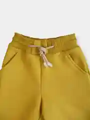 Желтый костюм спортивный детский утепленный