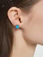 Деревянные шестиугольники, серьги