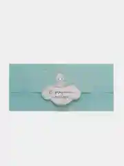 Бирюзовый конверт-открытка для денег подарочный "Рождение ребёнка (мальчика, девочки)", выписка