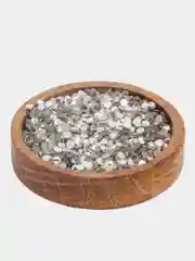 Серебряный стразы для дизайна ногтей