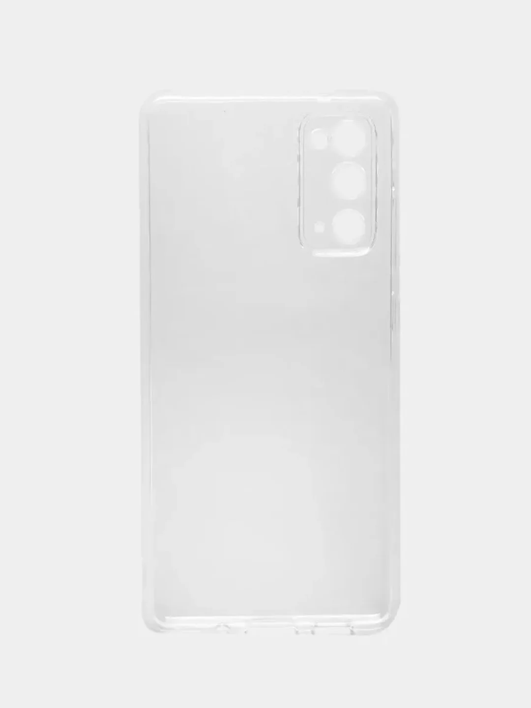 Чехол для Samsung Galaxy S20 FE прозрачный силиконовый