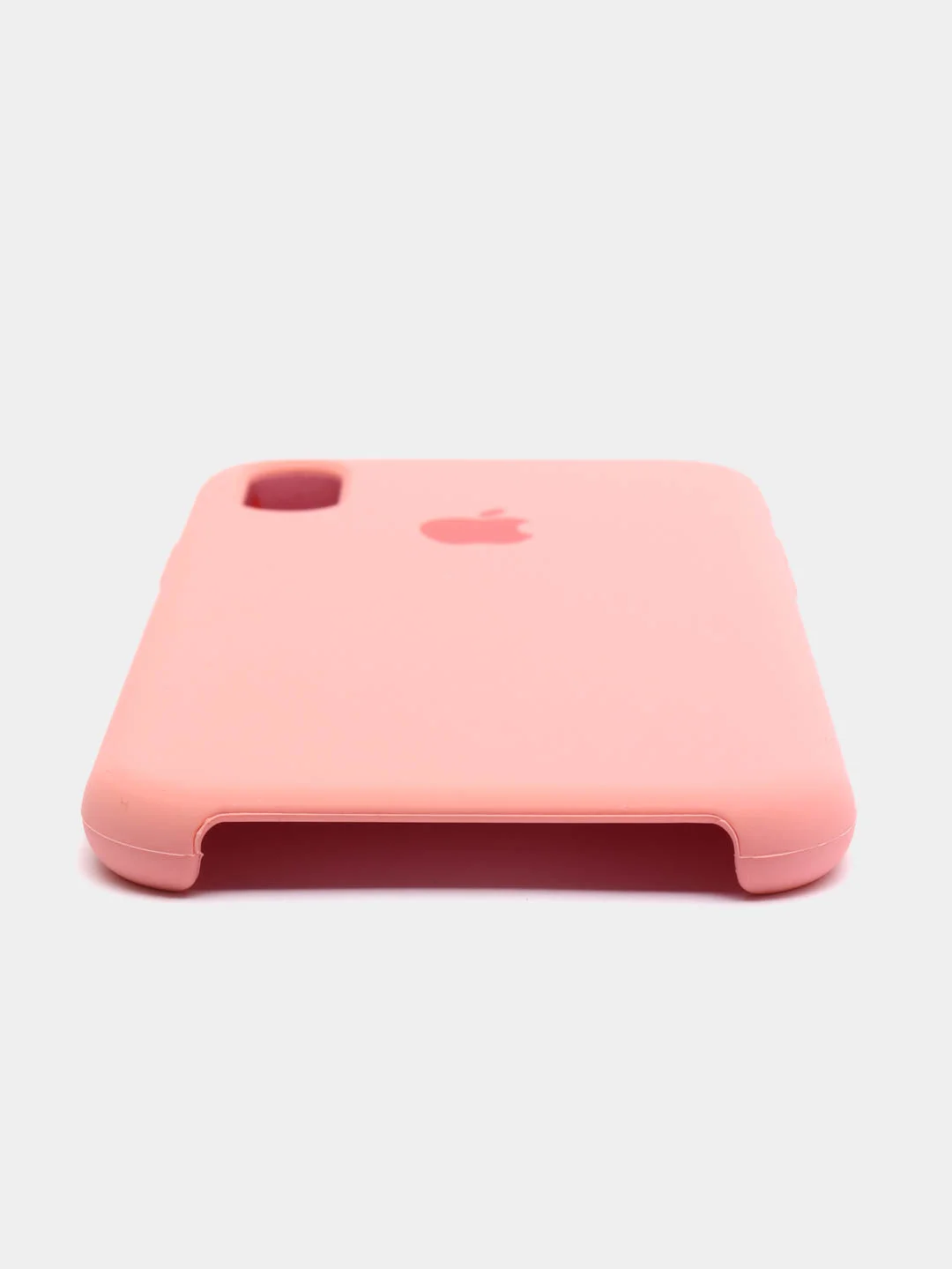 Кораллово-розовый чехол для iPhone 11/ 12/ 13/ 14/ XR/ 8/ 7/ SE/ X/ XS/ Pro/ Max/ Plus, силиконовый