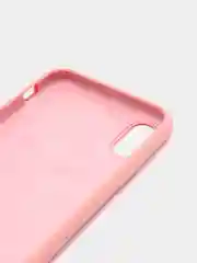 Кораллово-розовый чехол для iPhone 11/ 12/ 13/ 14/ XR/ 8/ 7/ SE/ X/ XS/ Pro/ Max/ Plus, силиконовый