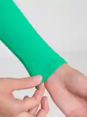 Лесной зеленый лонгслив, футболка с длинным рукавом, в рубчик, женский