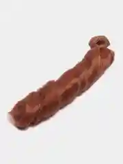 Коралловый меланж трессы, спираль, 25 см