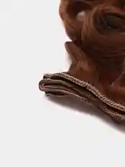 Медный трессы, спираль, 25 см